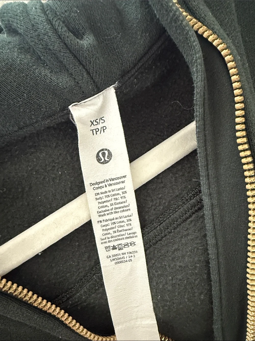 Lululemon Scuba Hoodie- Dark Green